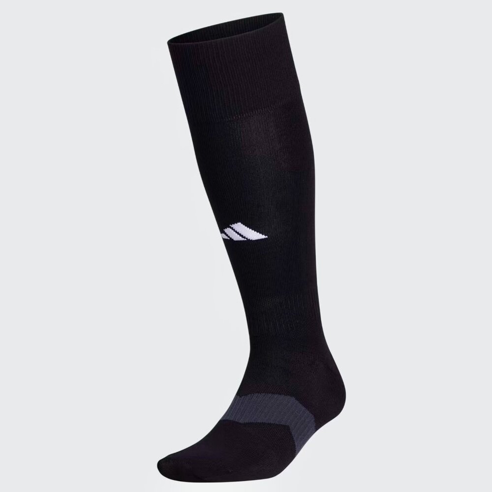 NWT Adidas Black Soccer Knee High Metro Sock Unisex Large